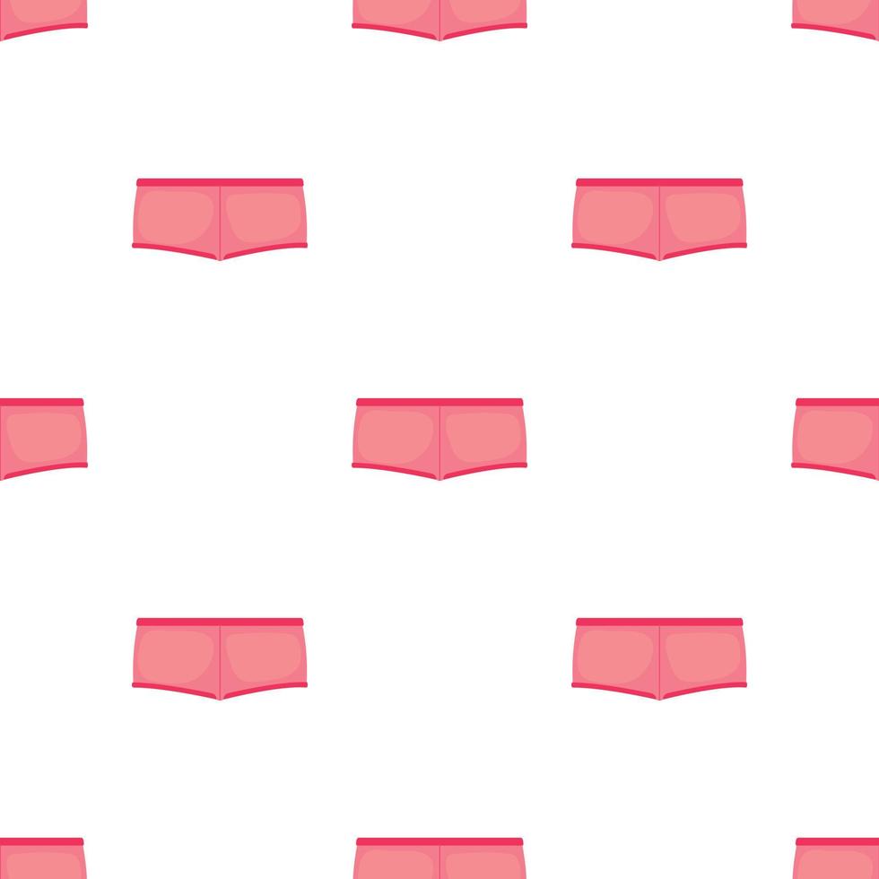 Pink boyshorts pattern seamless vector