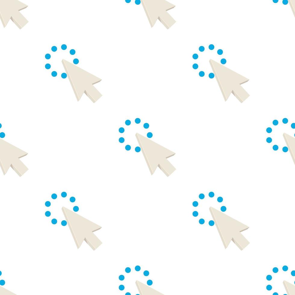 Pointing cursor pattern seamless vector