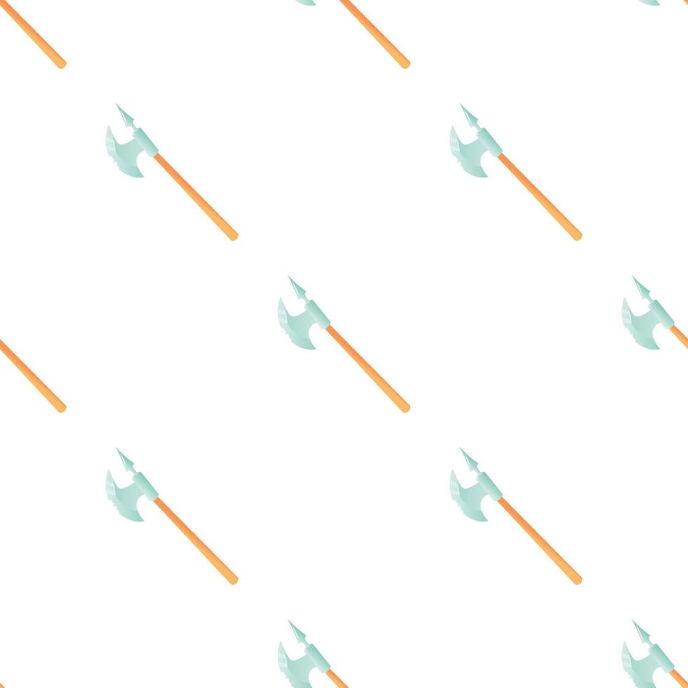 Poleax pattern seamless vector