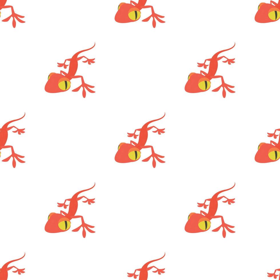 Gecko pattern seamless vector