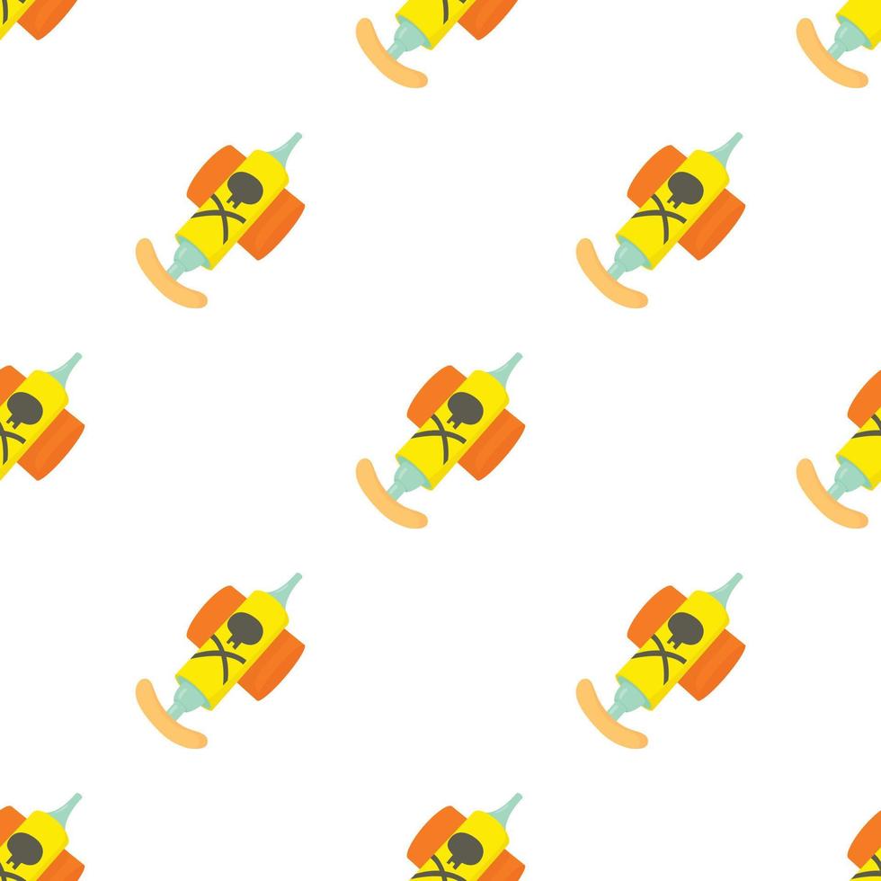 Hand insecticide spray pattern seamless vector