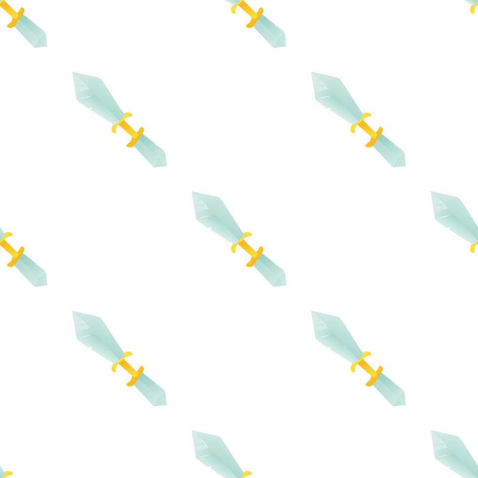 Double knife pattern seamless vector