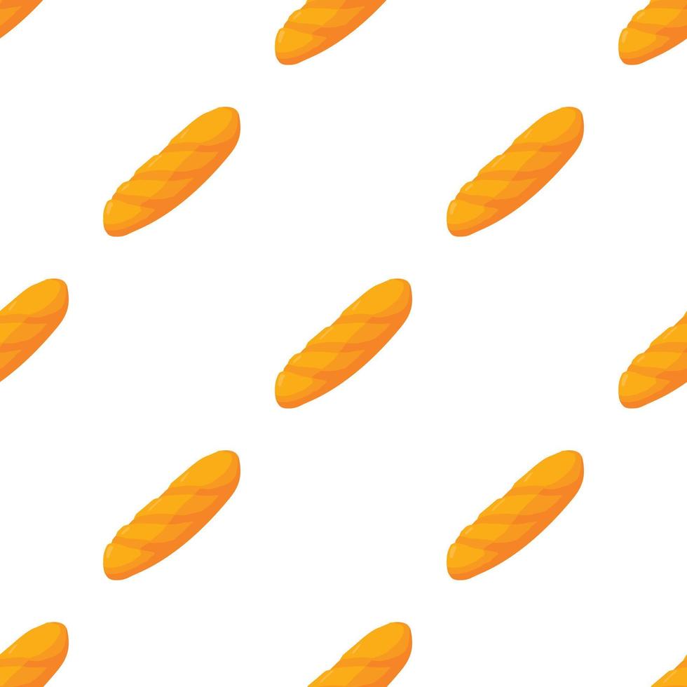Baguette pattern seamless vector