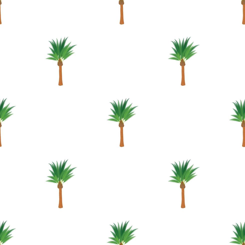 Traditional palm pattern seamless vector