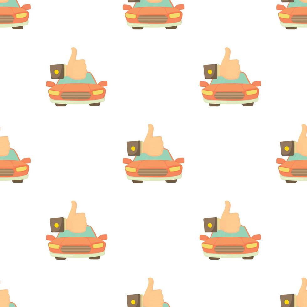 Good car pattern seamless vector