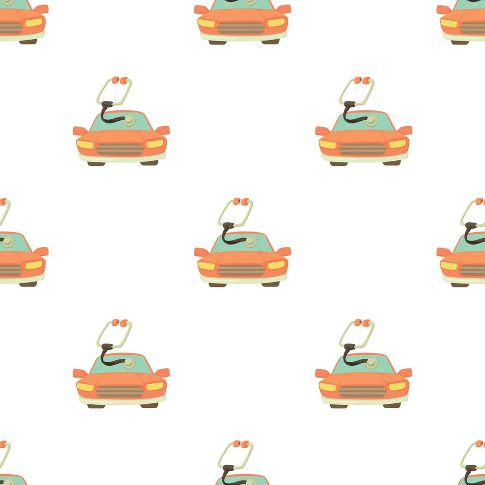 Car treatment pattern seamless vector