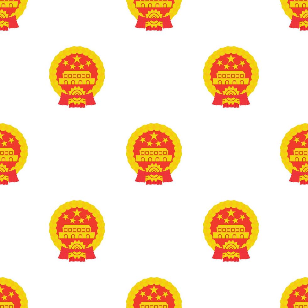 Chinese coin pattern seamless vector