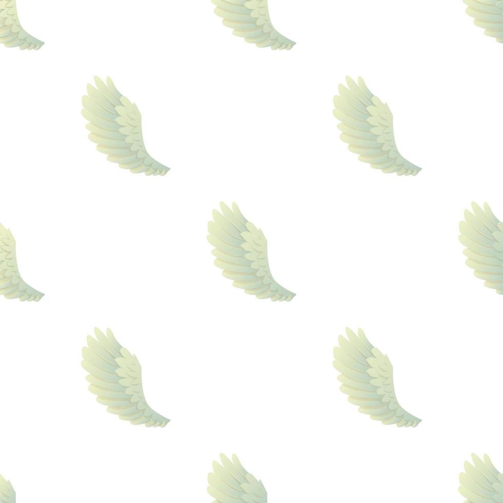 Curve wing pattern seamless vector