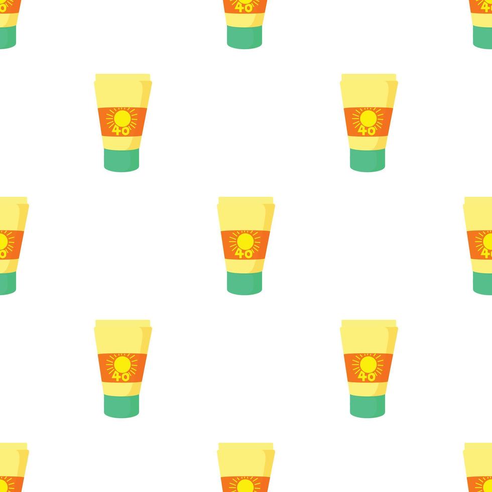 Sunscreen pattern seamless vector