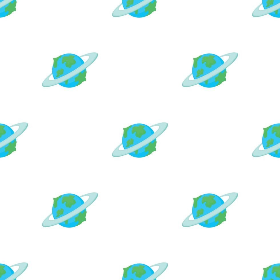 Earth planet pattern seamless vector