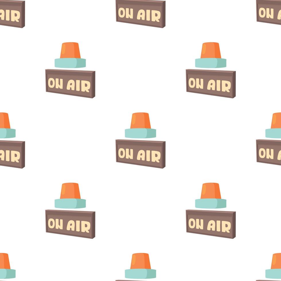 On air sign pattern seamless vector