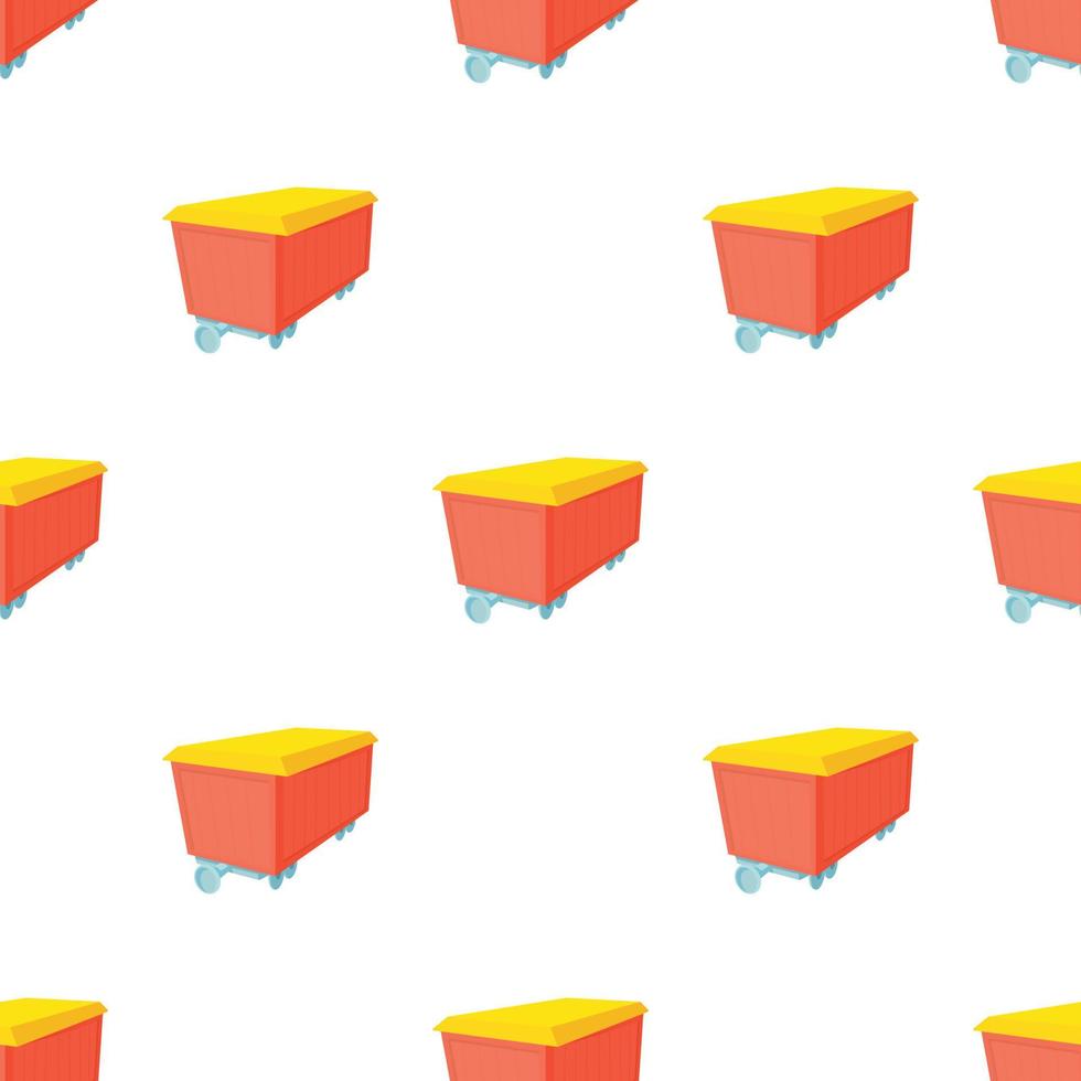 Boxcar pattern seamless vector