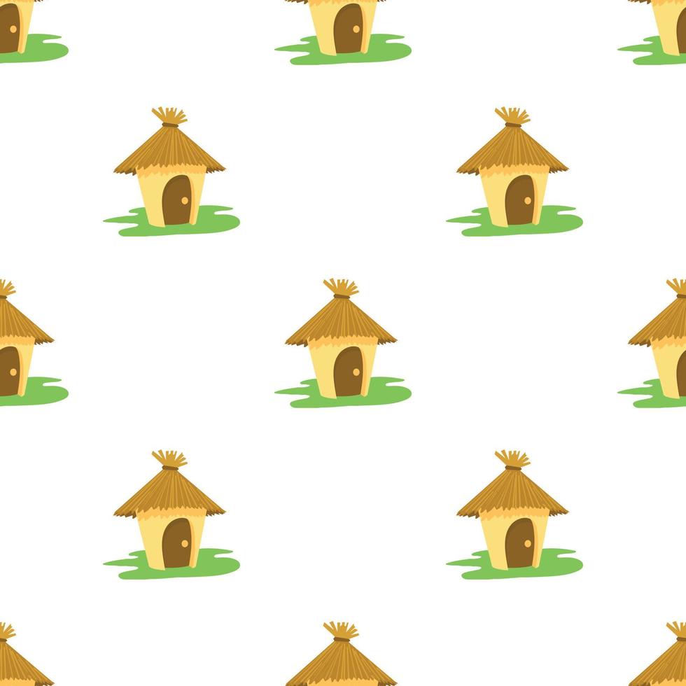 Hut pattern seamless vector 15065760 Vector Art at Vecteezy