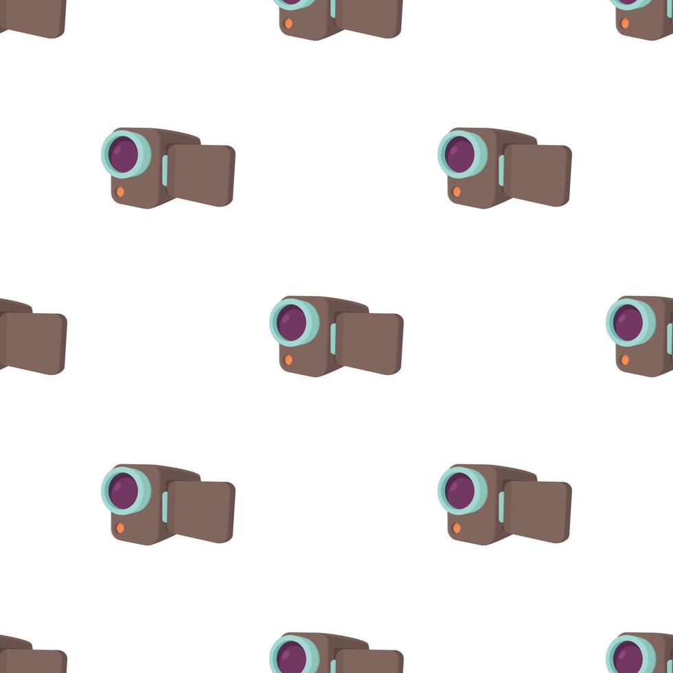 Camcorder pattern seamless vector