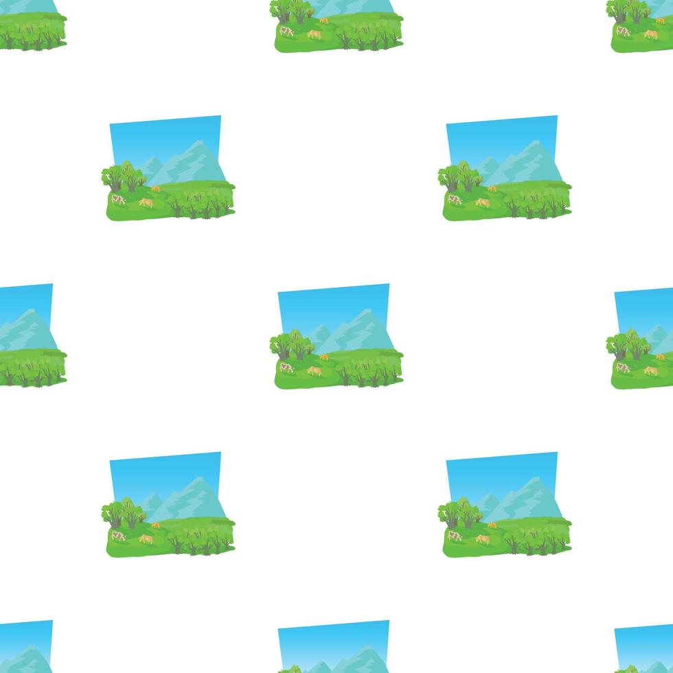 Small valley pattern seamless vector