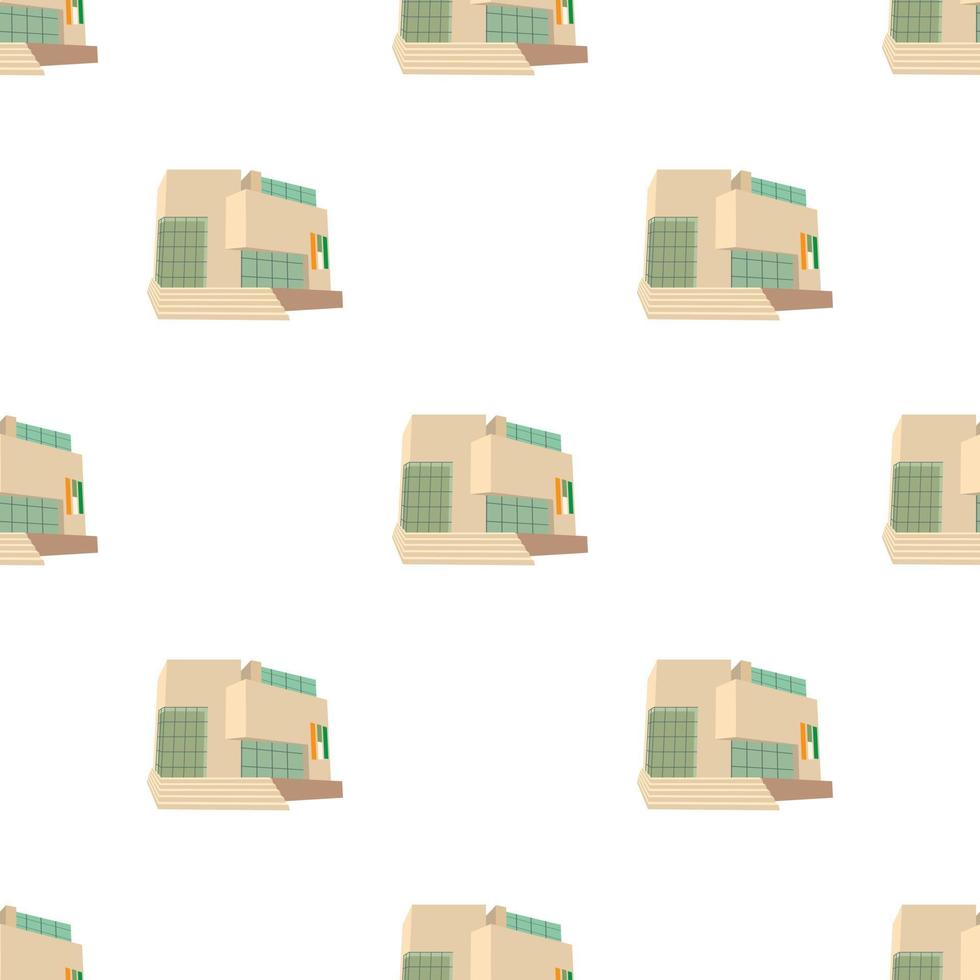City building pattern seamless vector