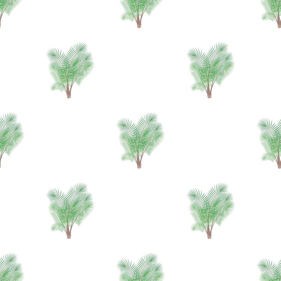 Bamboo palm pattern seamless vector