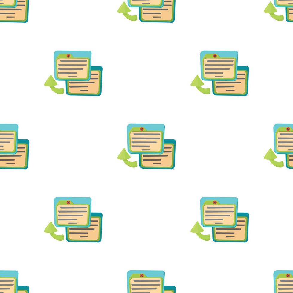 Business card pattern seamless vector