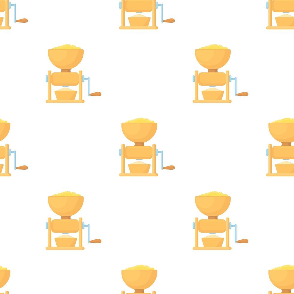 Meat grinder pattern seamless vector