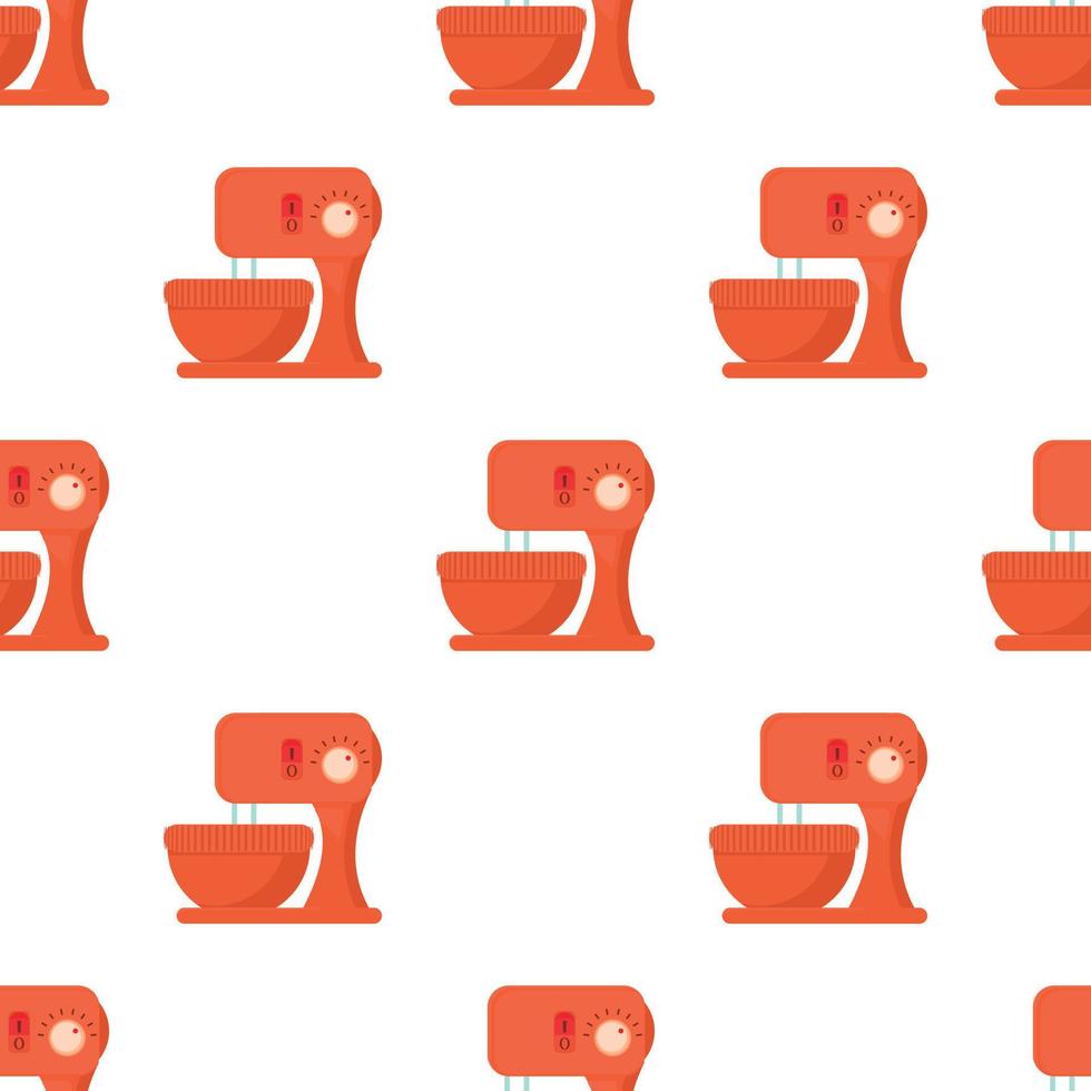 Mixer pattern seamless vector