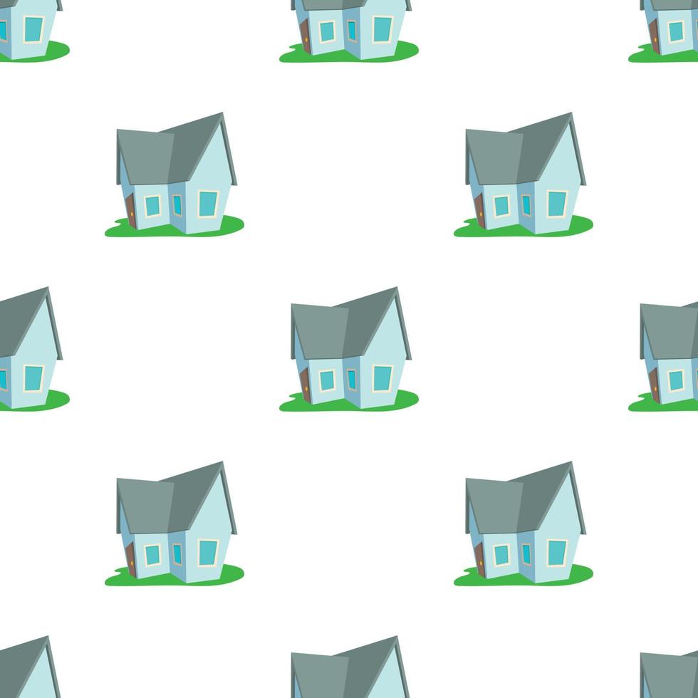 Cottage pattern seamless vector