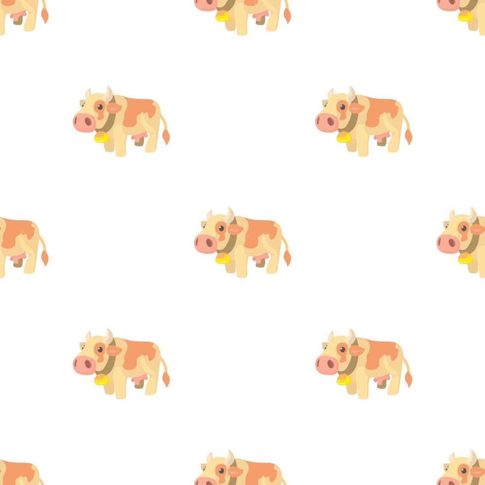 Cow pattern seamless vector