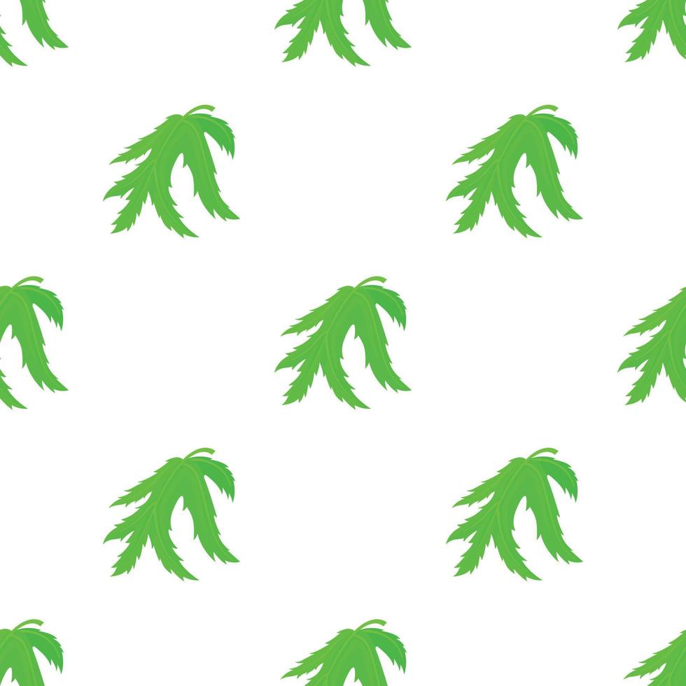 Leaf pattern seamless vector