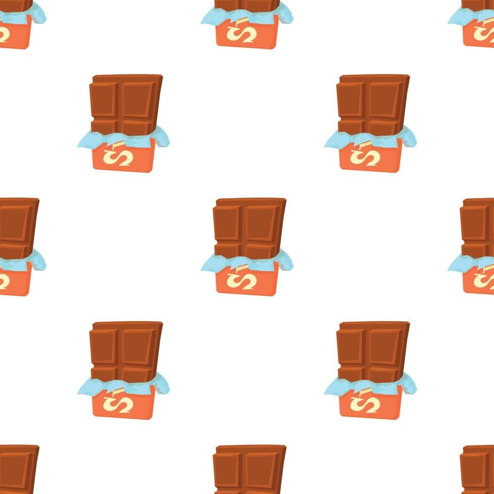 Chocolate pattern seamless vector