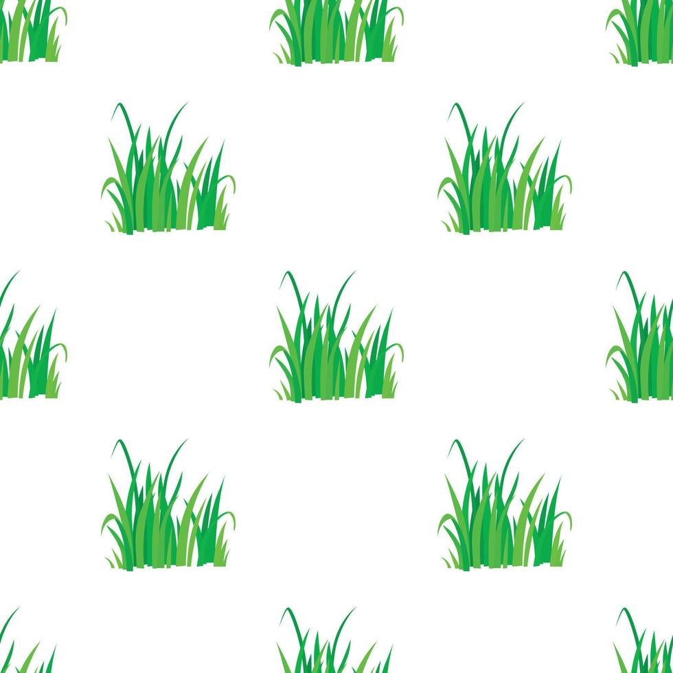 Grass pattern seamless vector