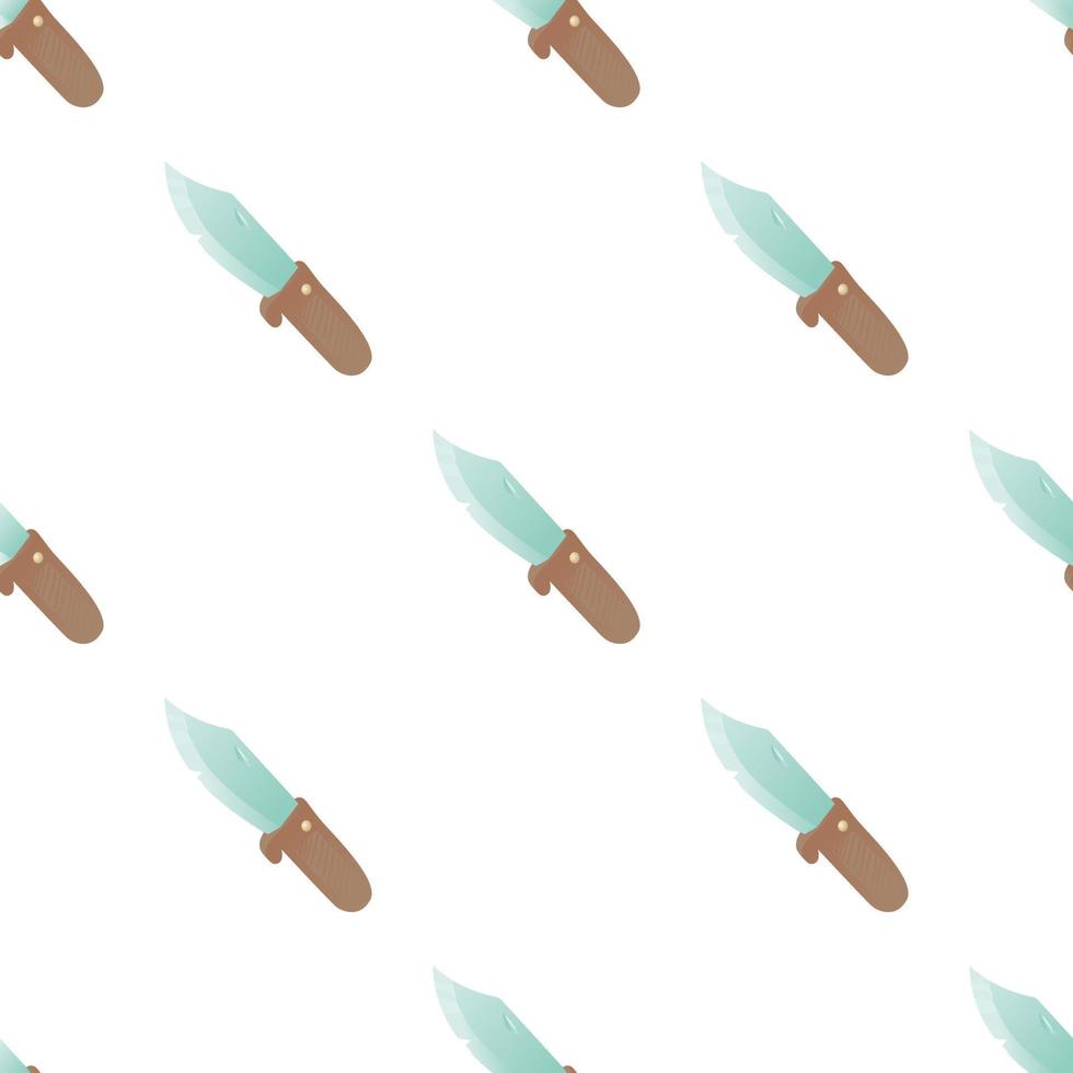 Knife pattern seamless vector