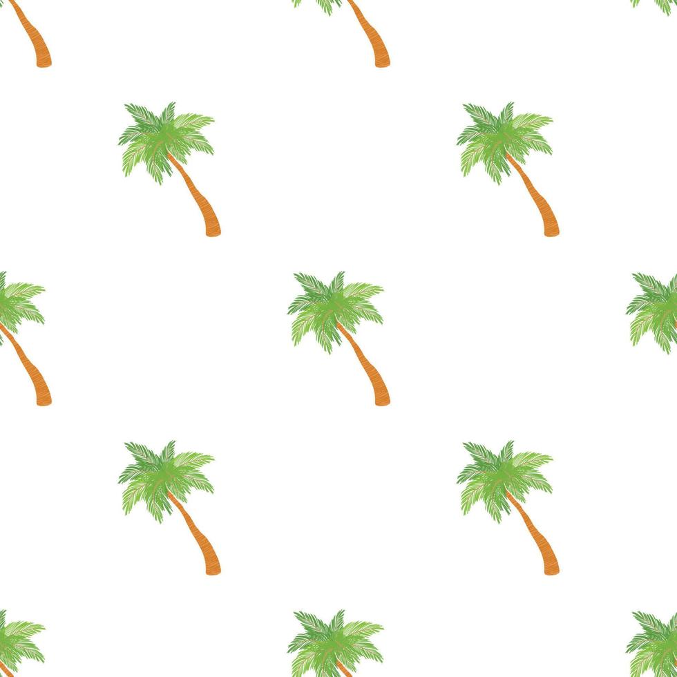 Date palm pattern seamless vector