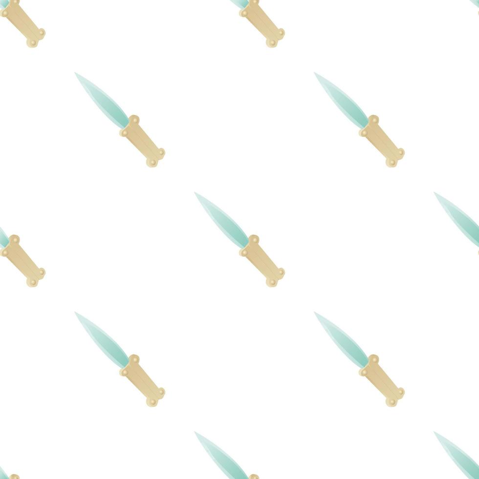 Dagger pattern seamless vector