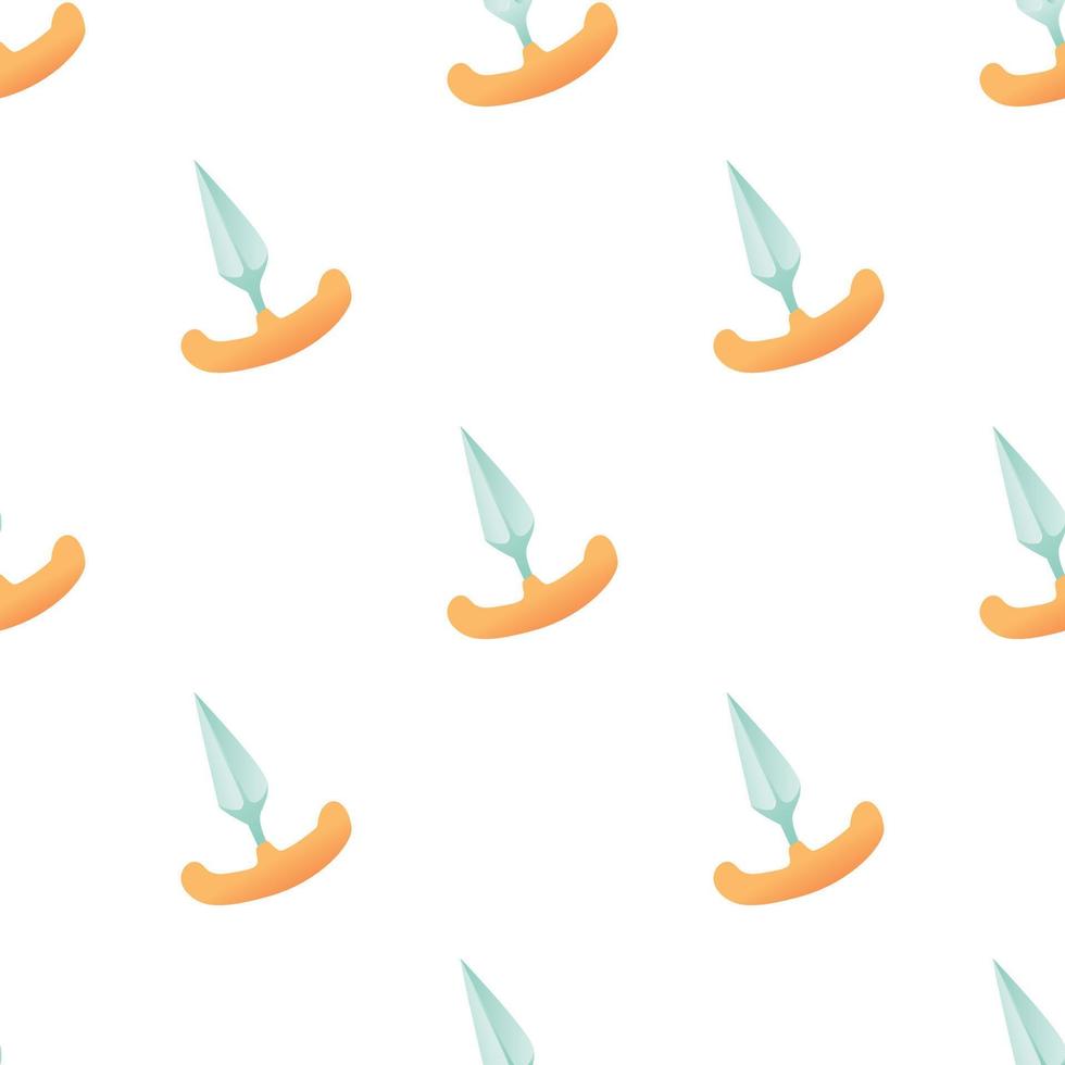 Sharp spear pattern seamless vector