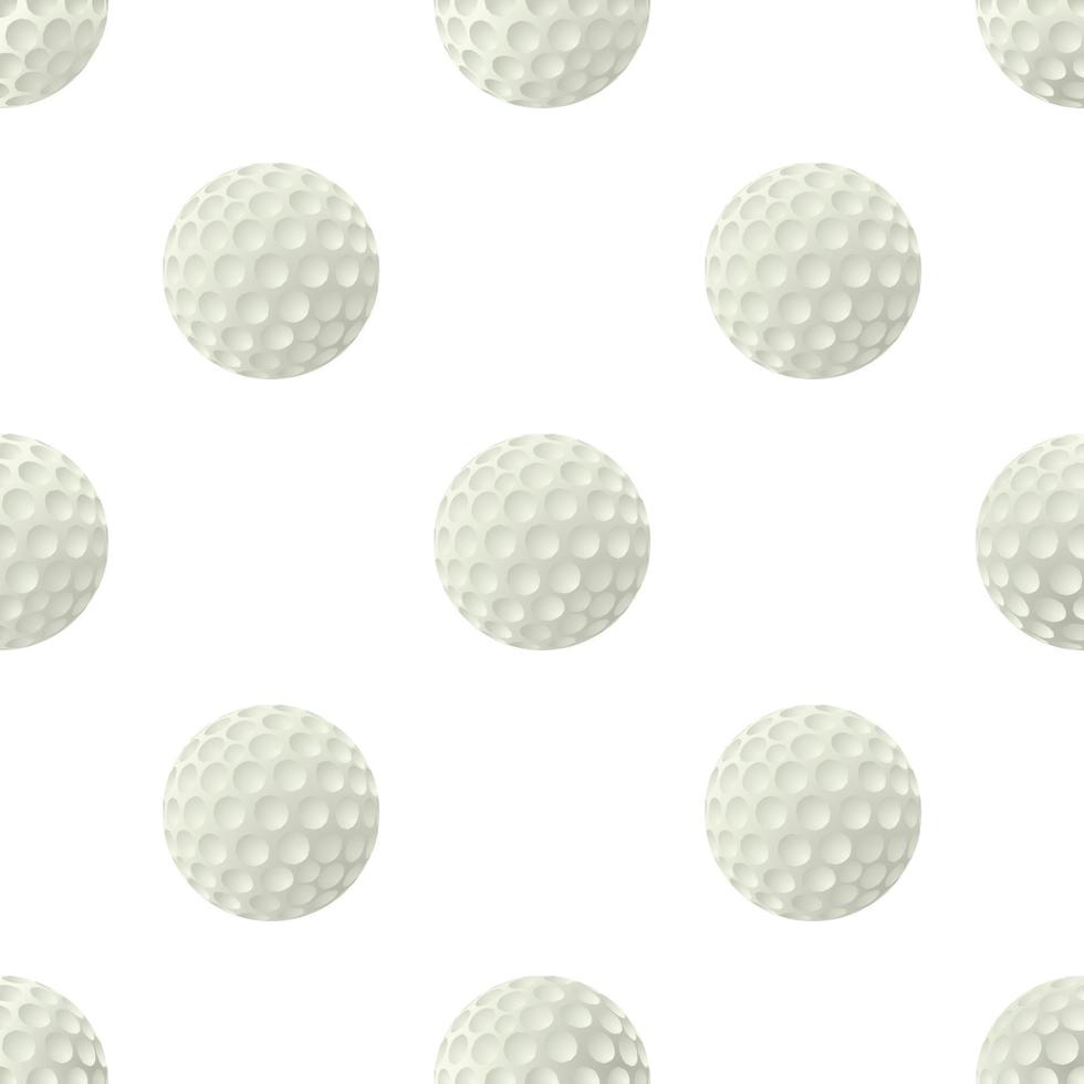 Golf ball pattern seamless vector