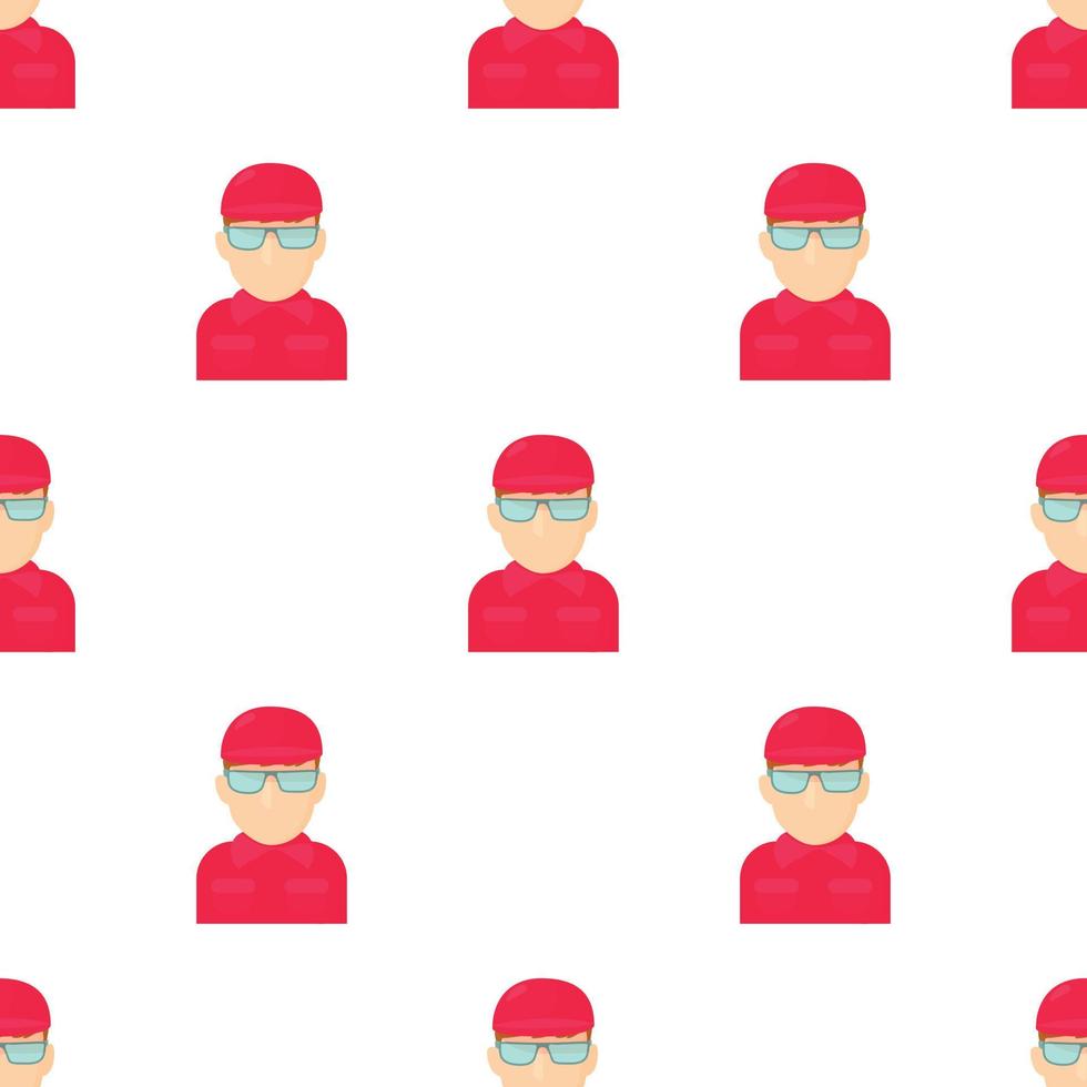 Worker pattern seamless vector