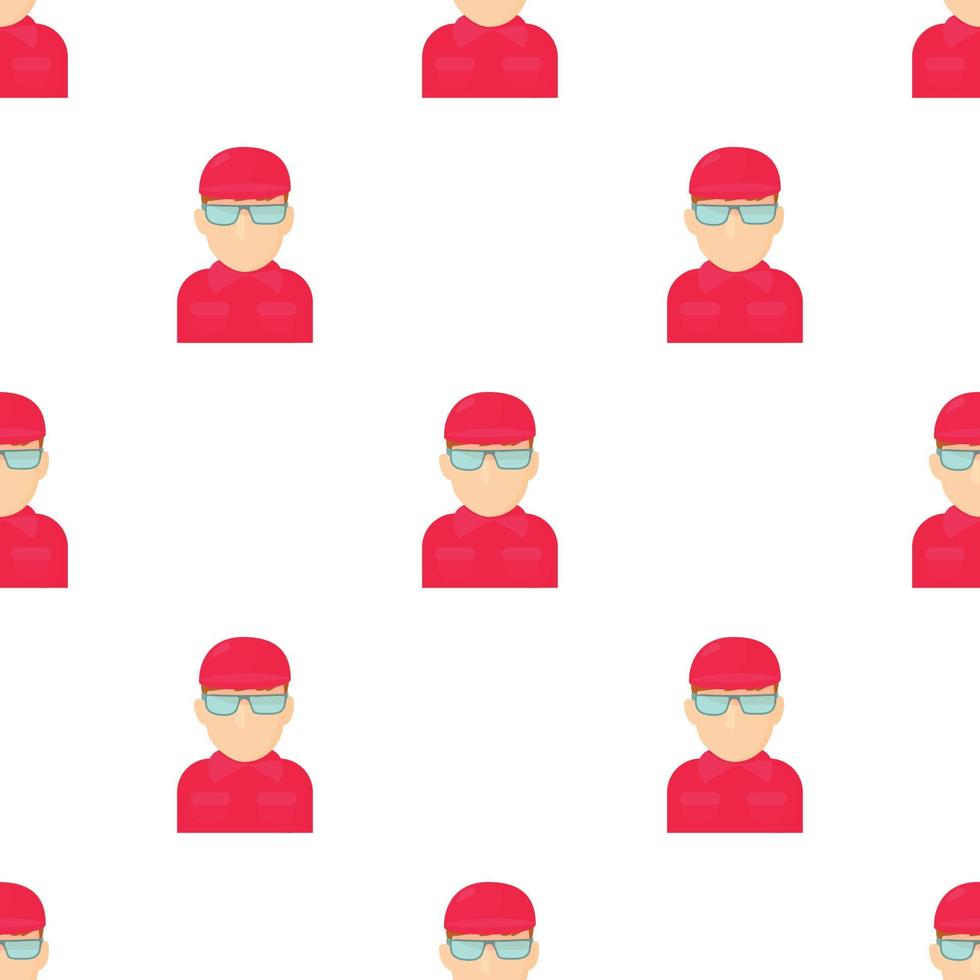 Worker pattern seamless vector