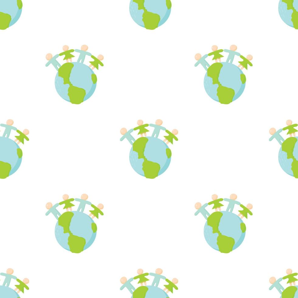 Globe pattern seamless vector