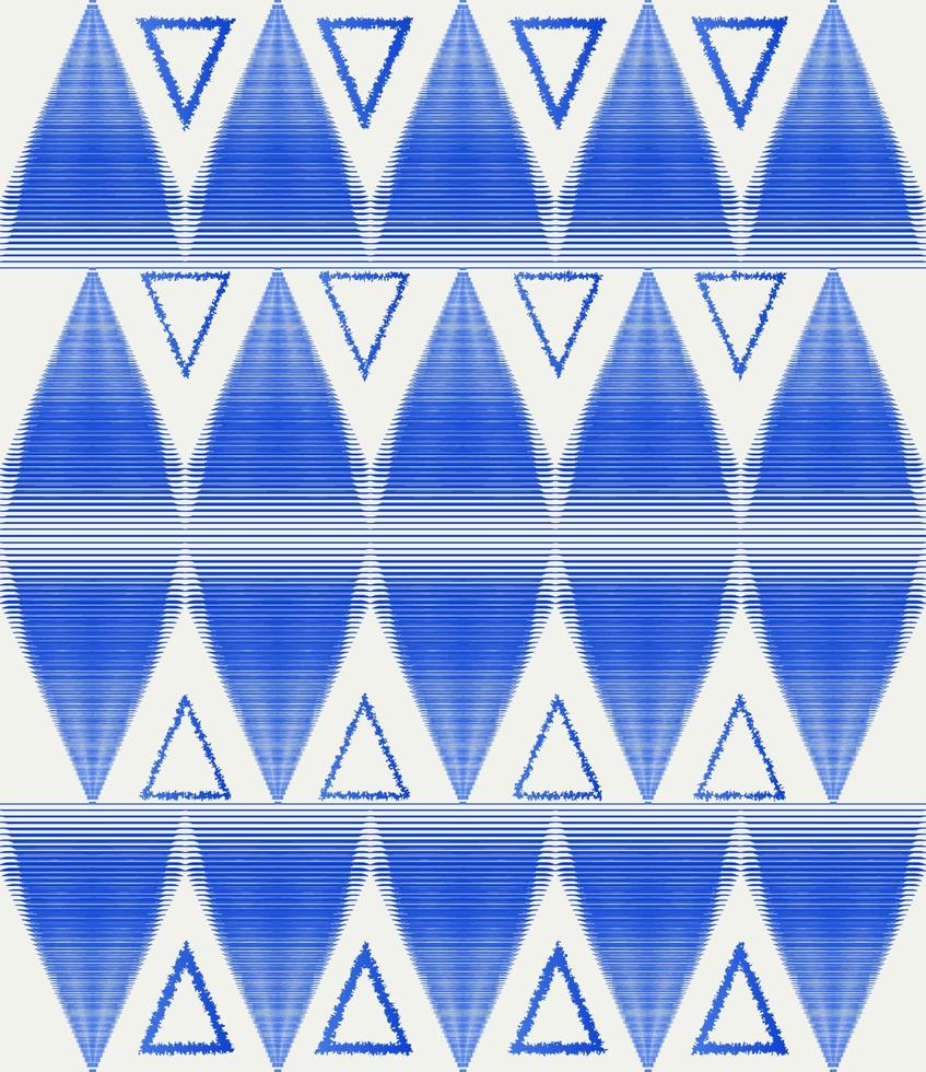 Abstract blue geometric shapes background with triangle vector