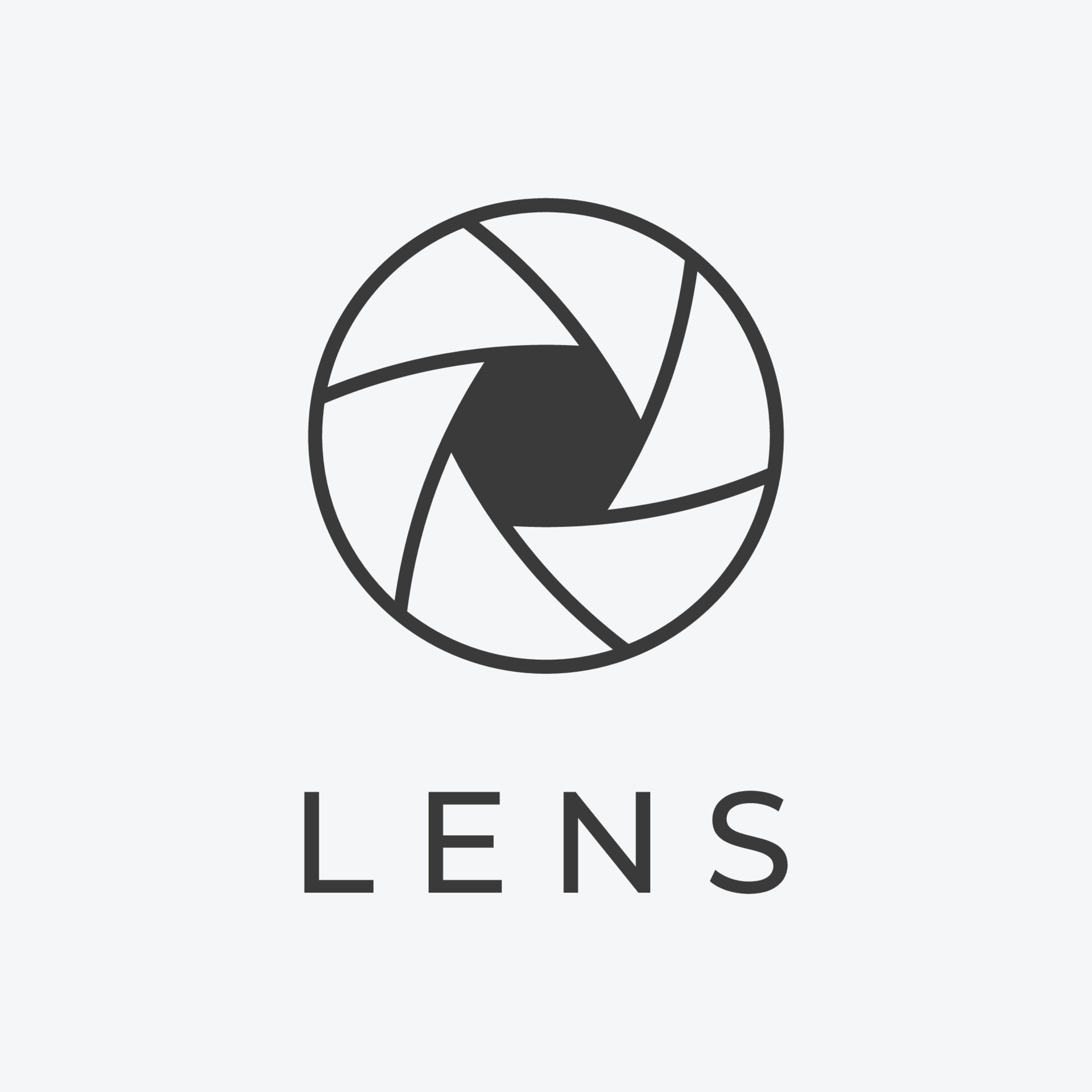 Photography camera logo, lens camera shutter, digital, line