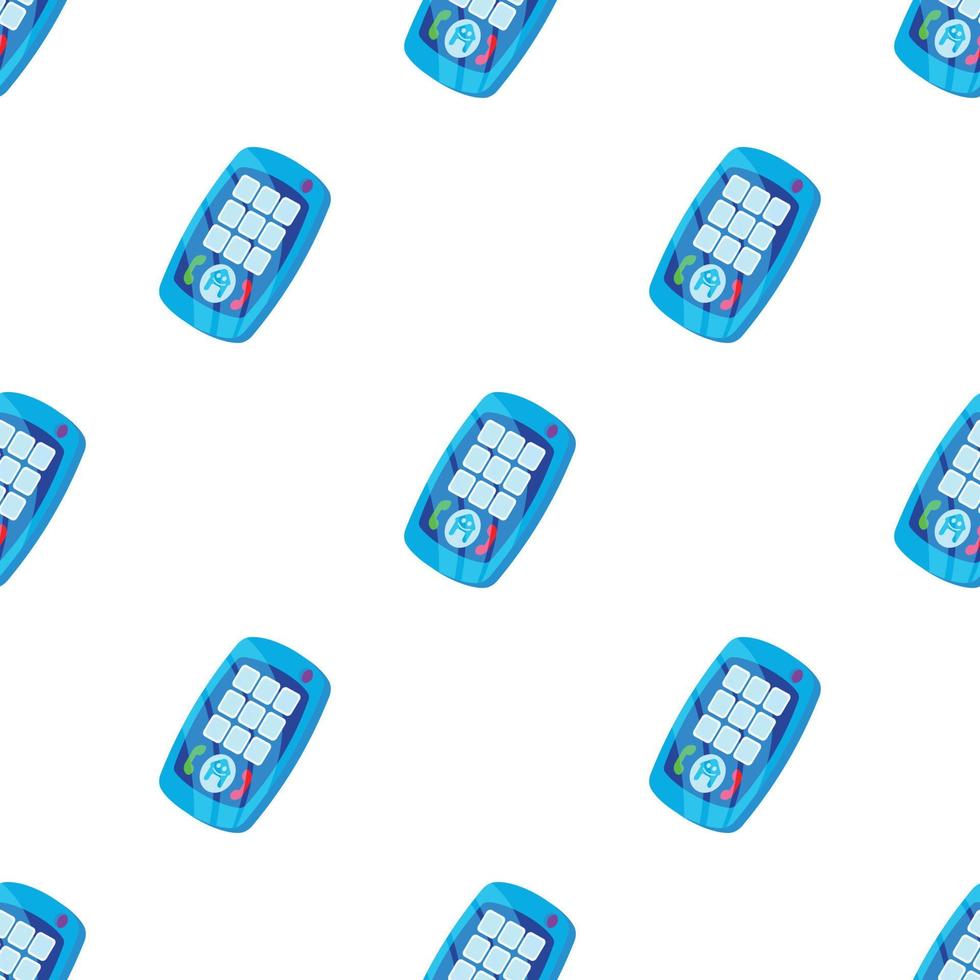 Baby phone pattern seamless vector
