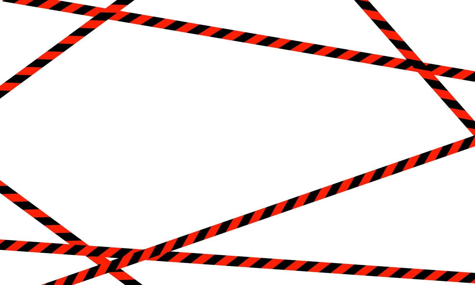 Black and rerd line striped vector