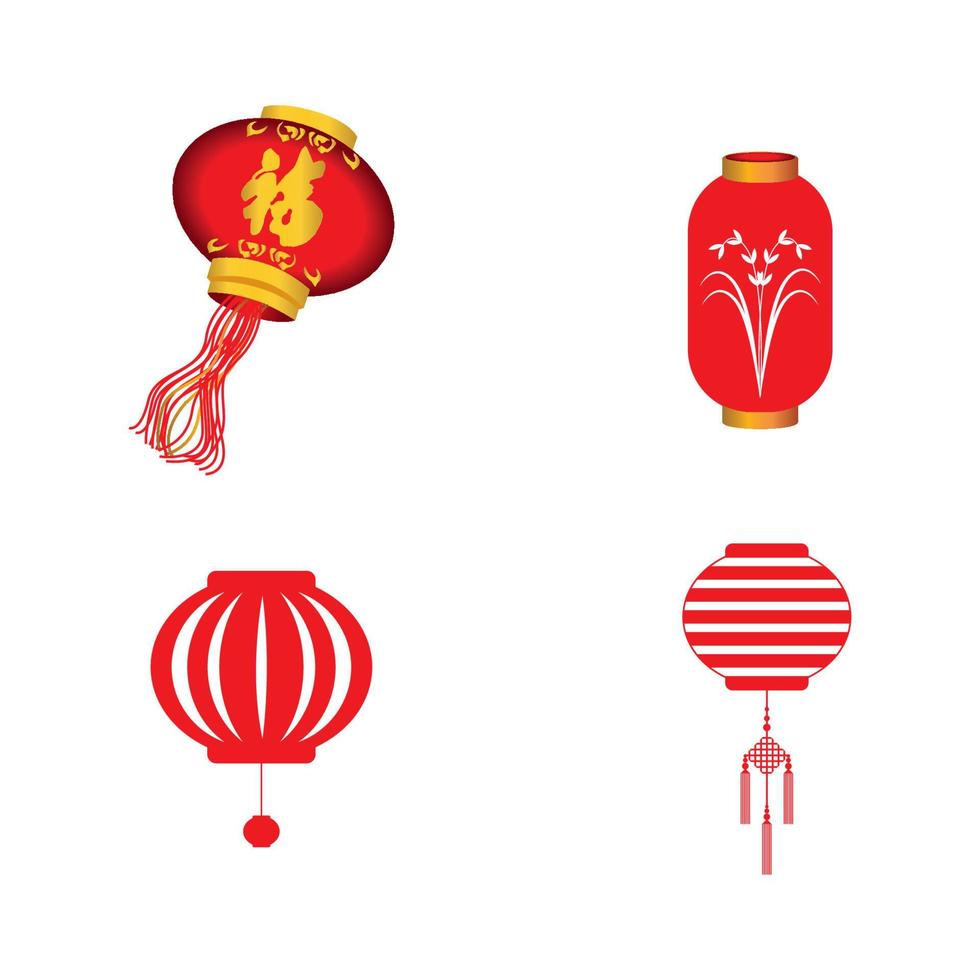 Chinese New Year icon vector