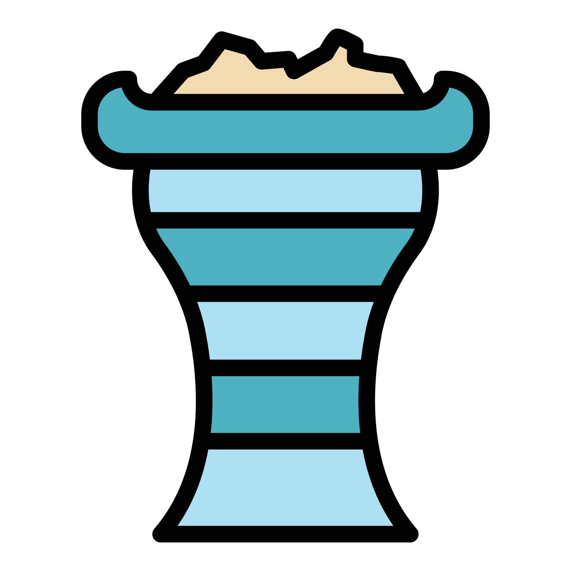 Turkish drum icon color outline vector 15068581 Vector Art at Vecteezy