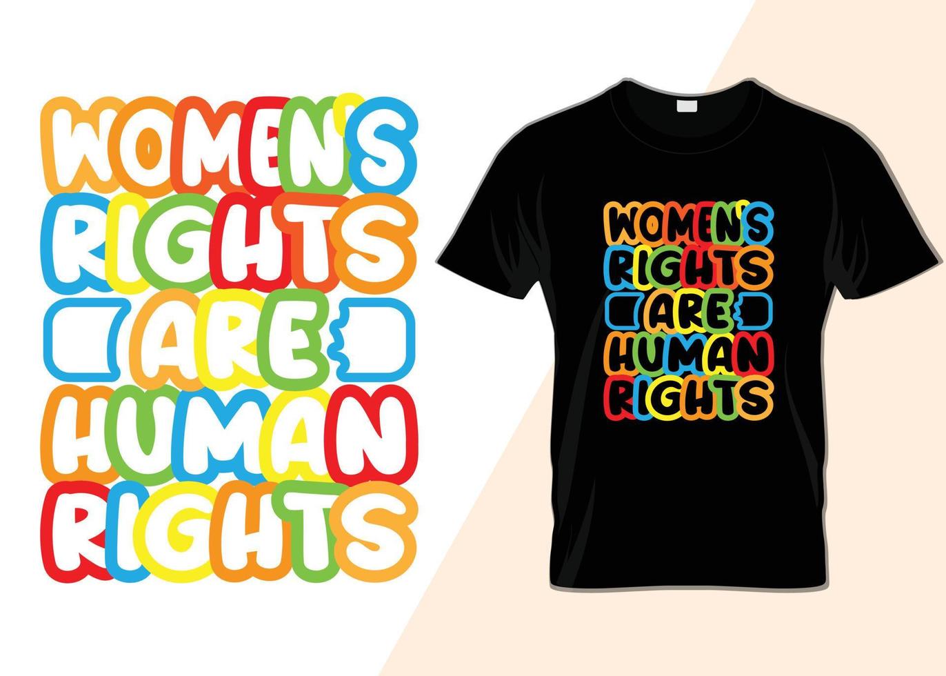 International Human Rights Day 10th December T-shirt design vector