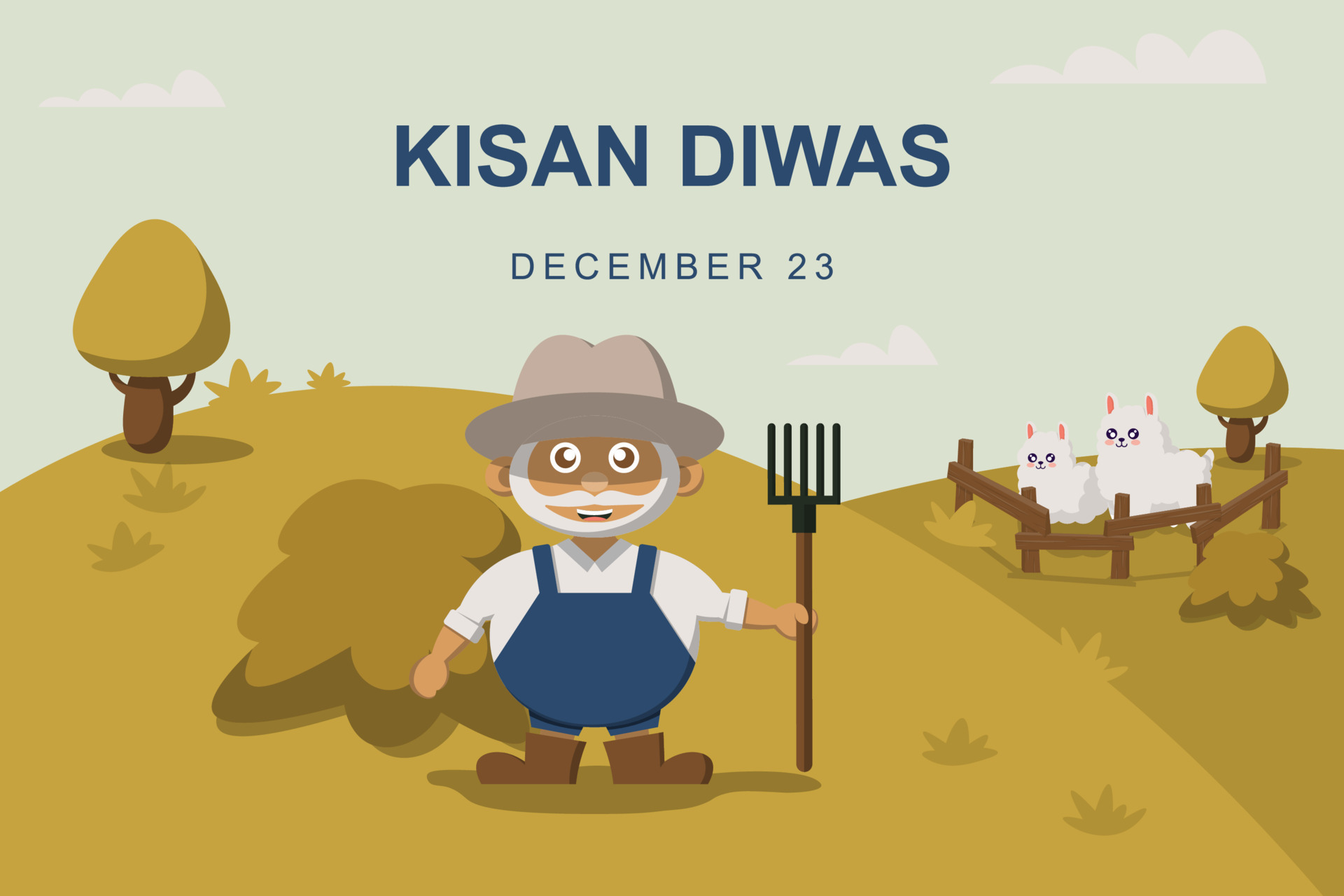 Kisan Diwas background. Design with farmer. 15069432 Vector Art at Vecteezy Kisan Diwas background. Design with farmer. 15069432 Vector Art at Vecteezy