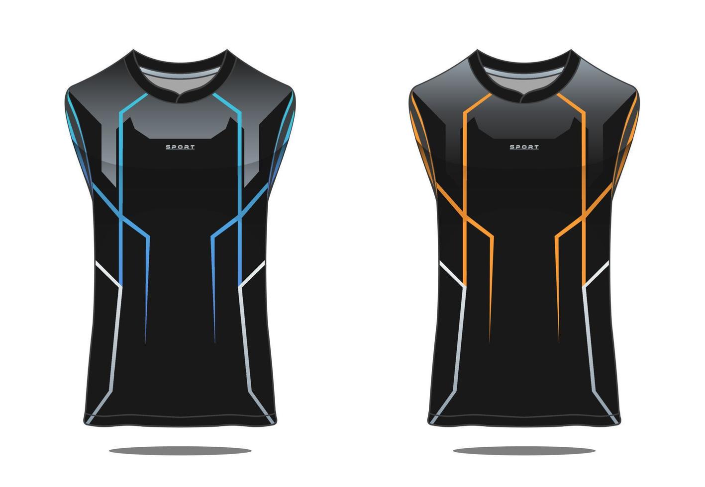 TankTop jersey basketball vector