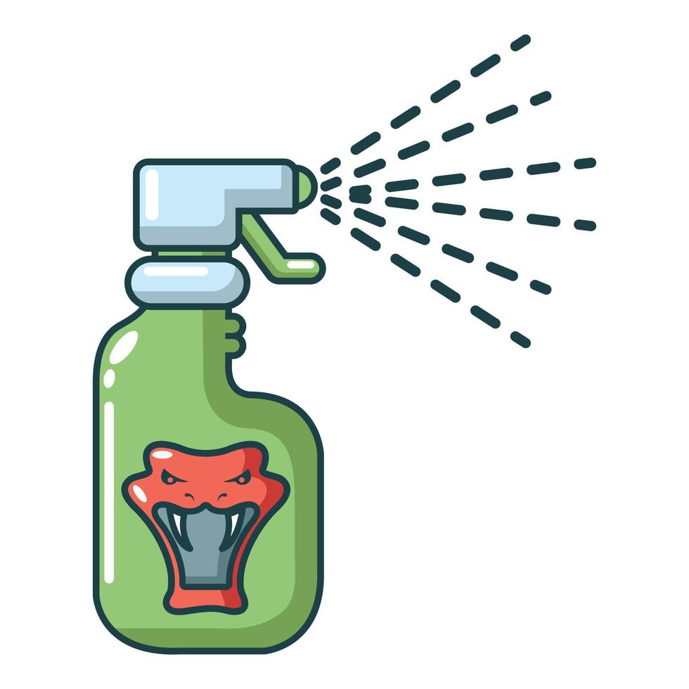 Pesticide icon, cartoon style vector