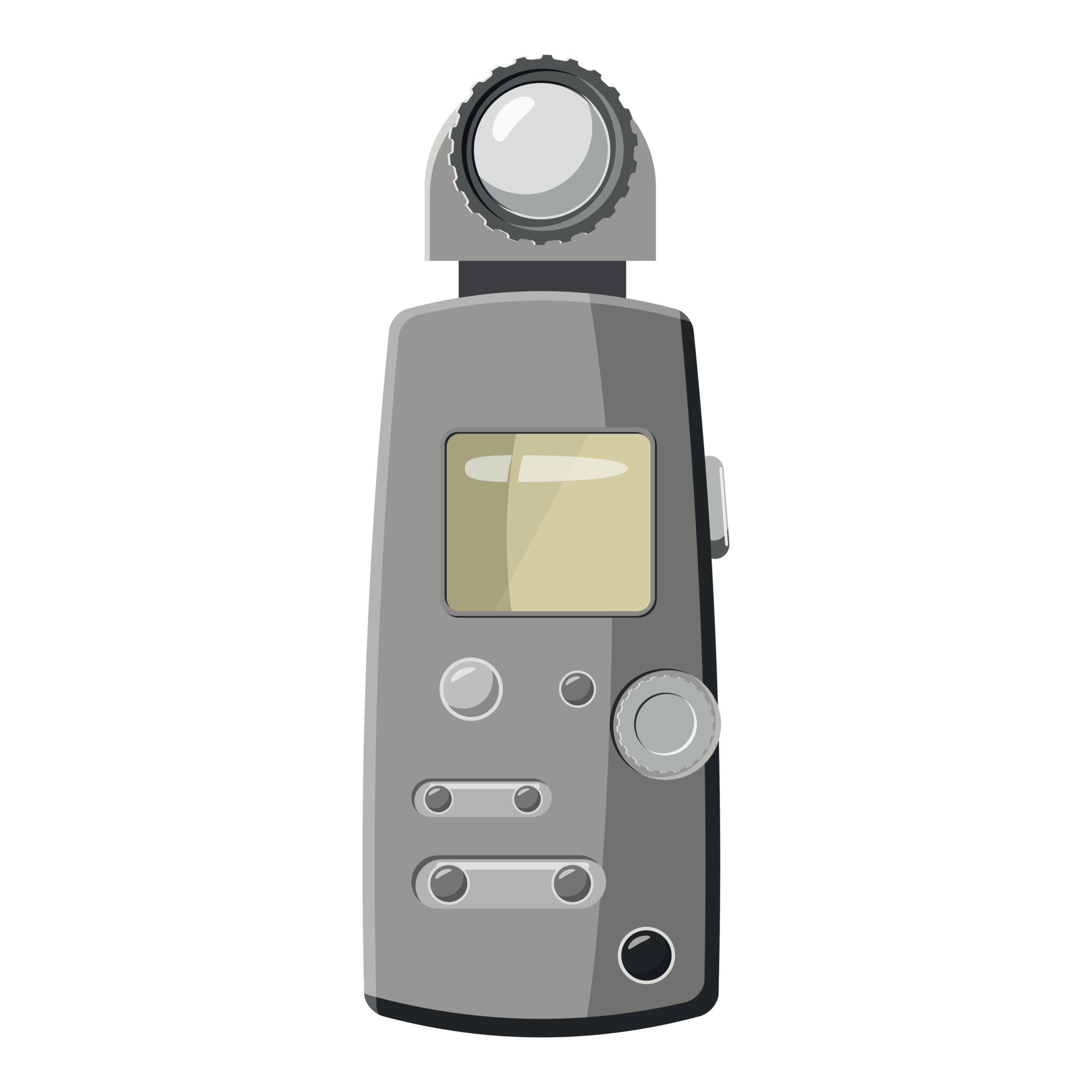 Light meter icon, cartoon style 15070509 Vector Art at Vecteezy
