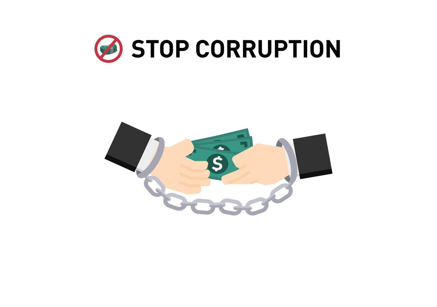 set of businessman with money payment action on white background vector