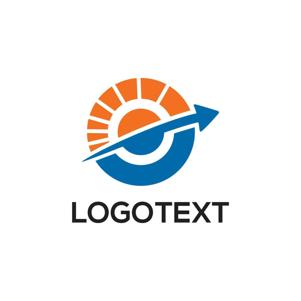 optimizar el diseño del vector del icono del logotipo de boost